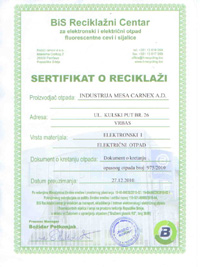 Reciklirano 820 kg elektronskog i električnog otpada