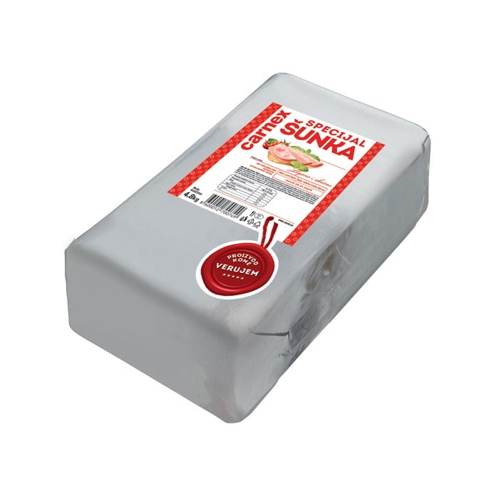 Specijal kuvana šunka 4,8 kg - u foliji