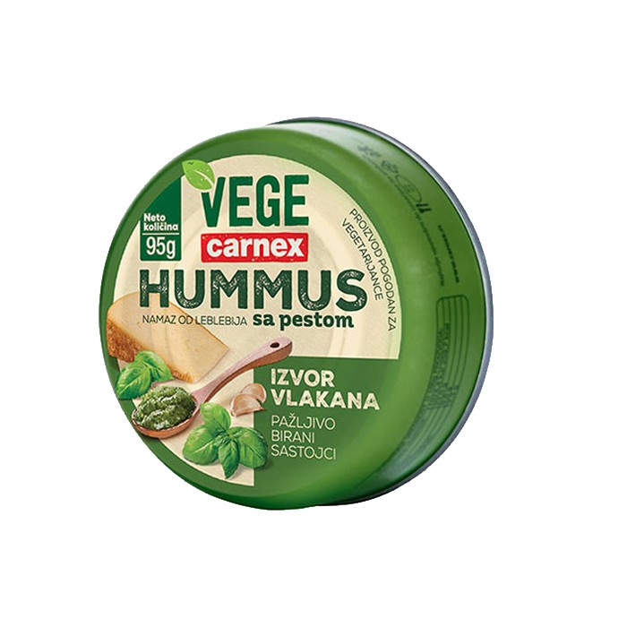 Hummus sa pesto sosom 95g