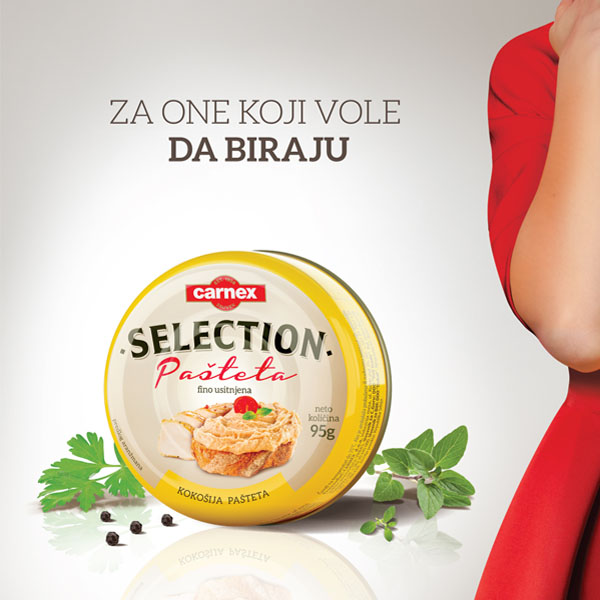 NOVA SELECTION KOKOŠIJA PAŠTETA - ZA ONE KOJI VOLE DA BIRAJU