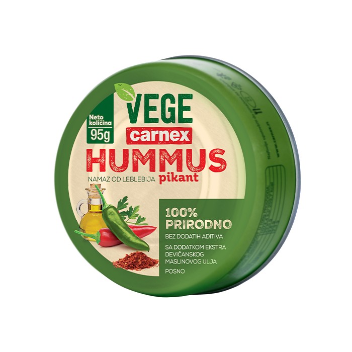 HUMMUS PIKANT 95G