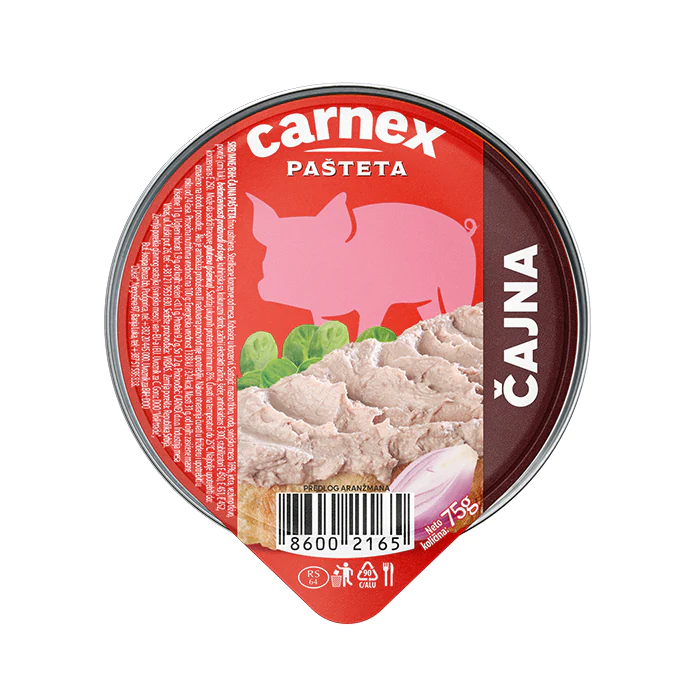 cajna pasteta 75g carnex