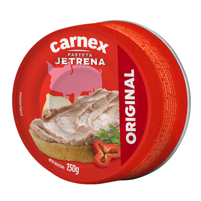 jetrena pasteta 150g carnex