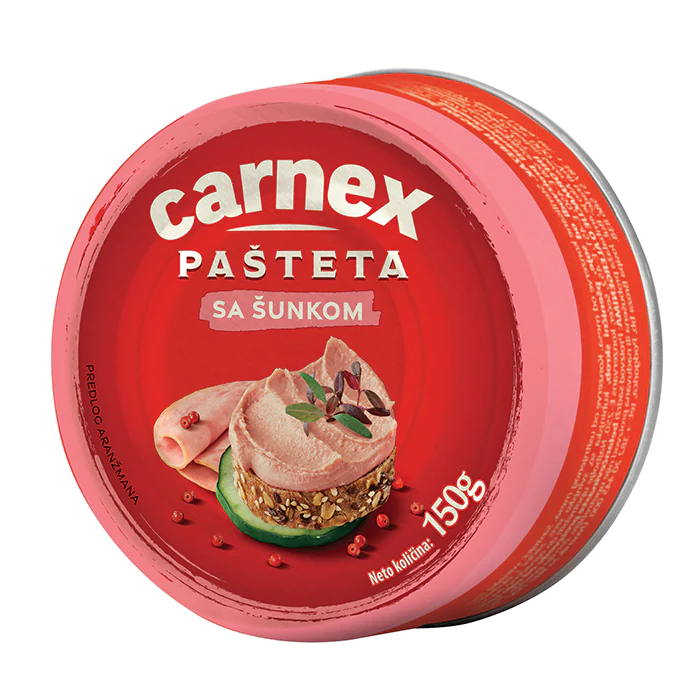 pasteta sa sunkom 150g carnex