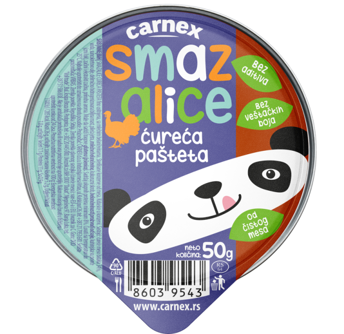 Smazalice ćureća pašteta 50g
