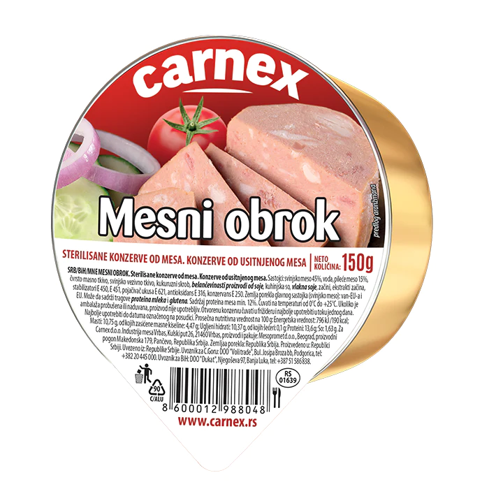 mesni obrok carnex