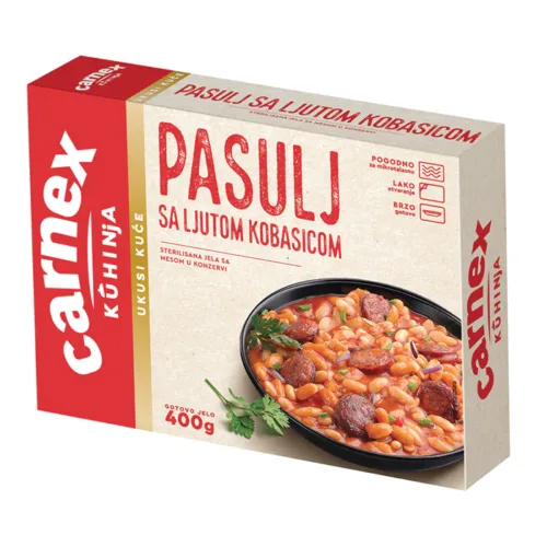 pasulj sa ljutom kobasicom carnex