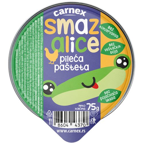 Smazalice pileća pašteta 75g